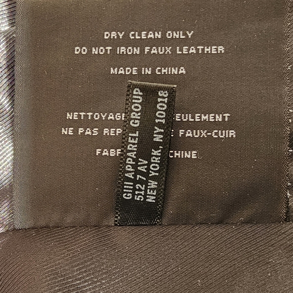 Marc New York by Andrew Marc Womens Ally31" Wool Plush Coat Black Sz 12 - Picture 11 of 11